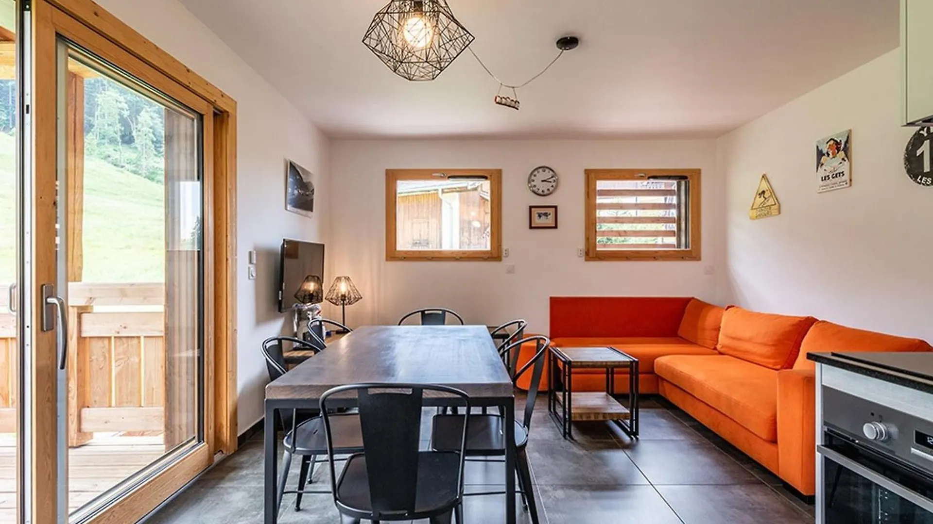 Apartment Appartement 3 Pieces + Cabine, 6 Pers, Terrasse Sud/Est, Proche Pistes, Garage, Wi-Fi - Fr-1-671-106 Les Gets